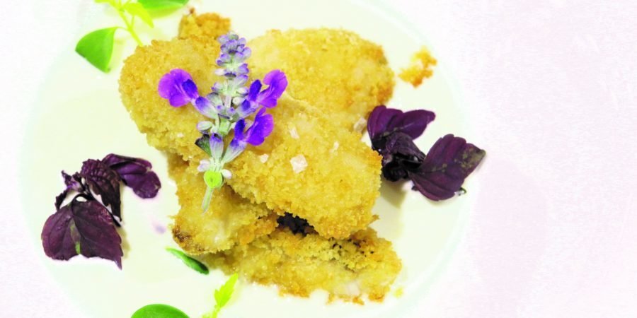Gallinella al profumo di focaccia Genovese e crema di stracchino 100% Latte Ligure