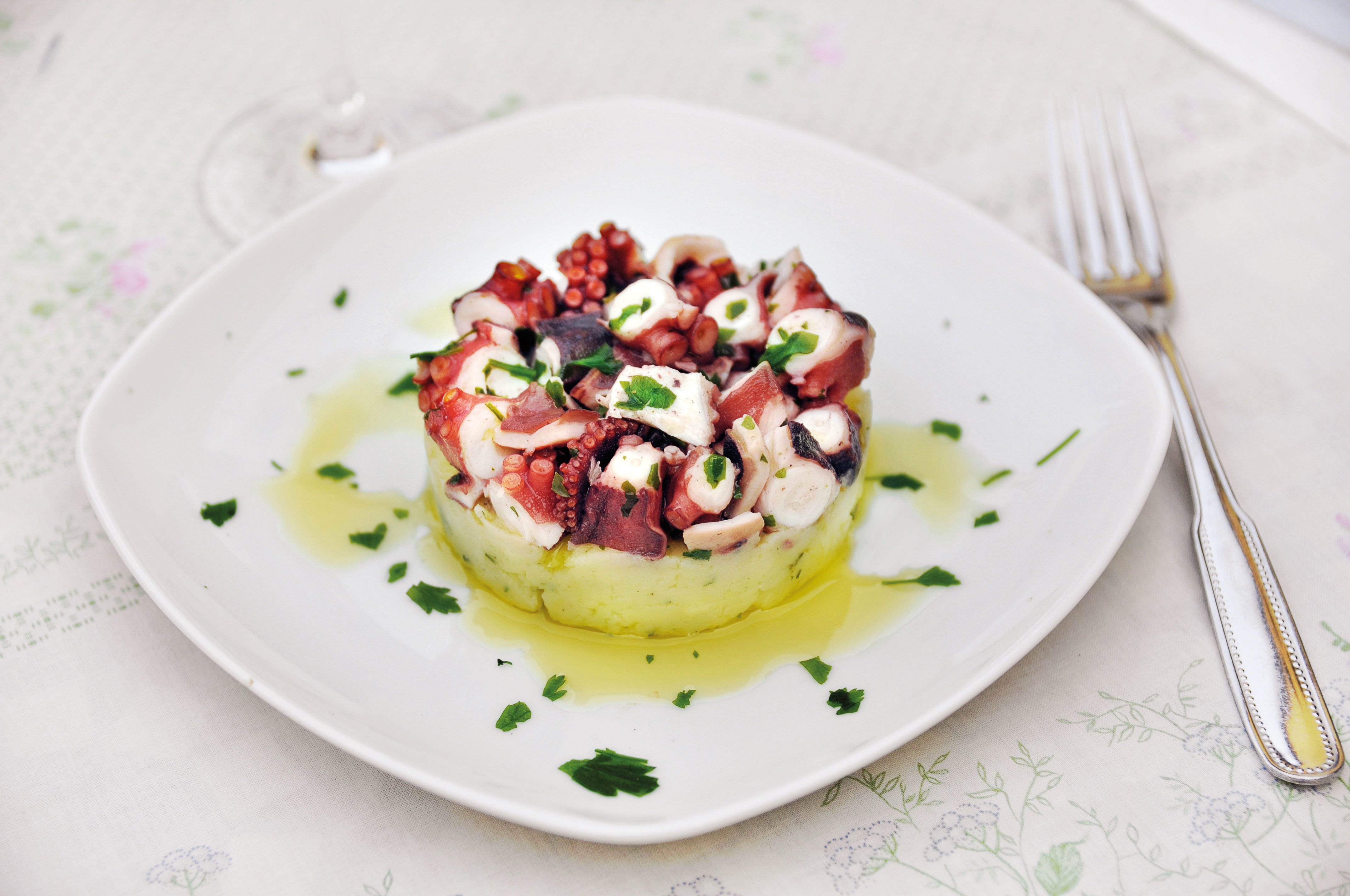 Polpo sottovuoto con patate - Basko