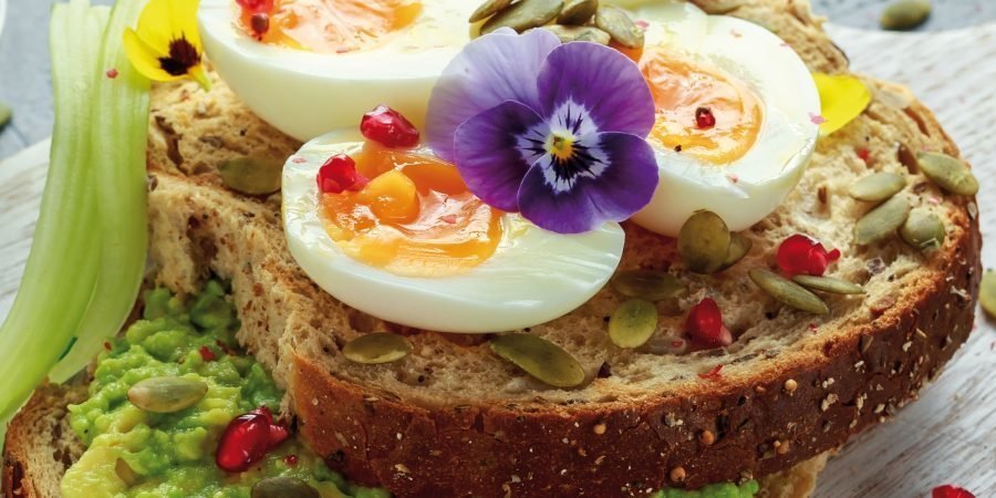Tartine alle viole