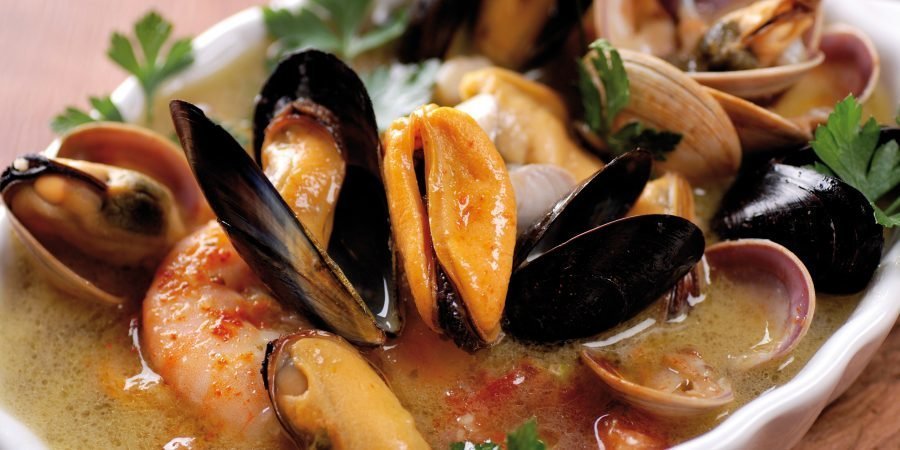 Frutti di mare in guazzetto