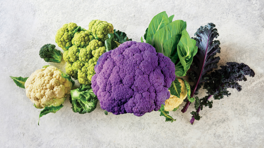 Cavolo, broccoli e cavolfiore