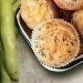 Muffin di fave con salame