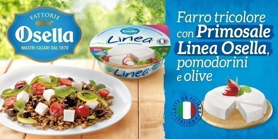 FARRO TRICOLORE CON LINEA OSELLA