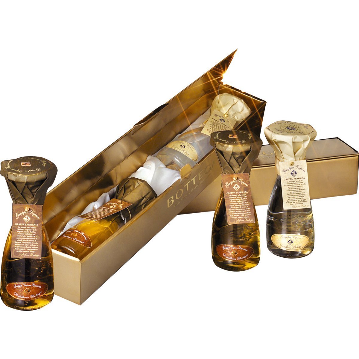 BOTTEGA Confezione Torre grappa ino LT 1,0000