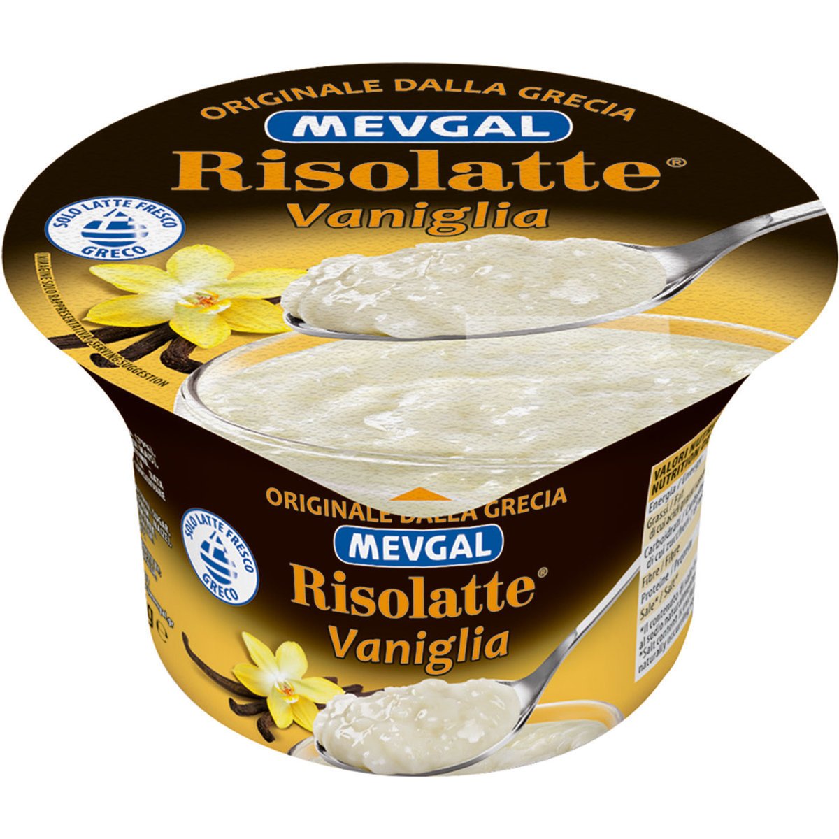 MEVGAL Risolatte alla vaniglia 175 GR Basko