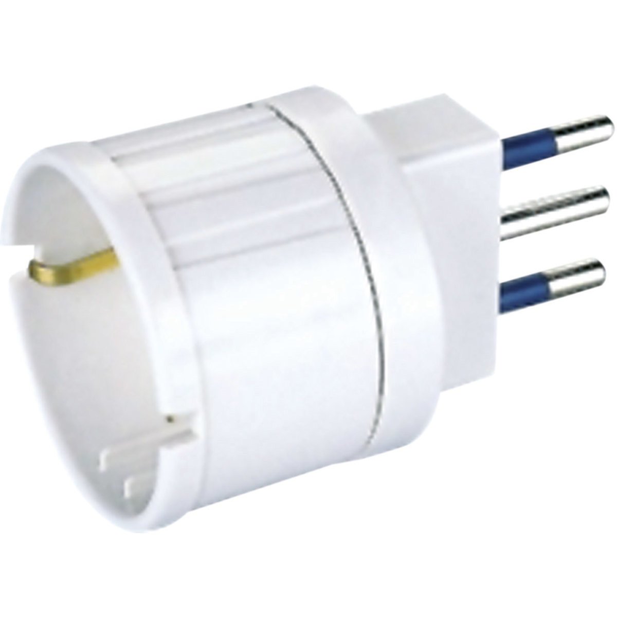 Debflex 714090 - Presa doppia a 2 poli da 6 A, colore: bianco | Leroy Merlin
