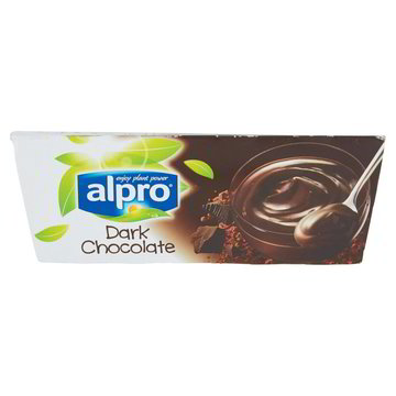 ALPRO Soya Dark Chocolate Budino 500 GR - Basko
