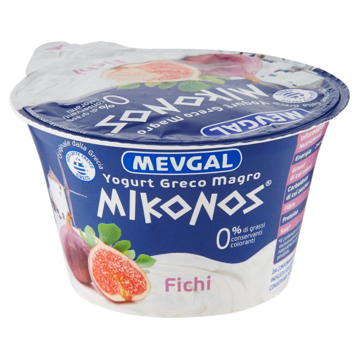 MEVGAL Yogurt greco magro ai fichi 175 GR Basko