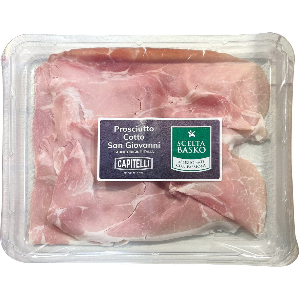 QUALITA' BASKO Prosciutto cotto San Giovanni 100 GR Basko