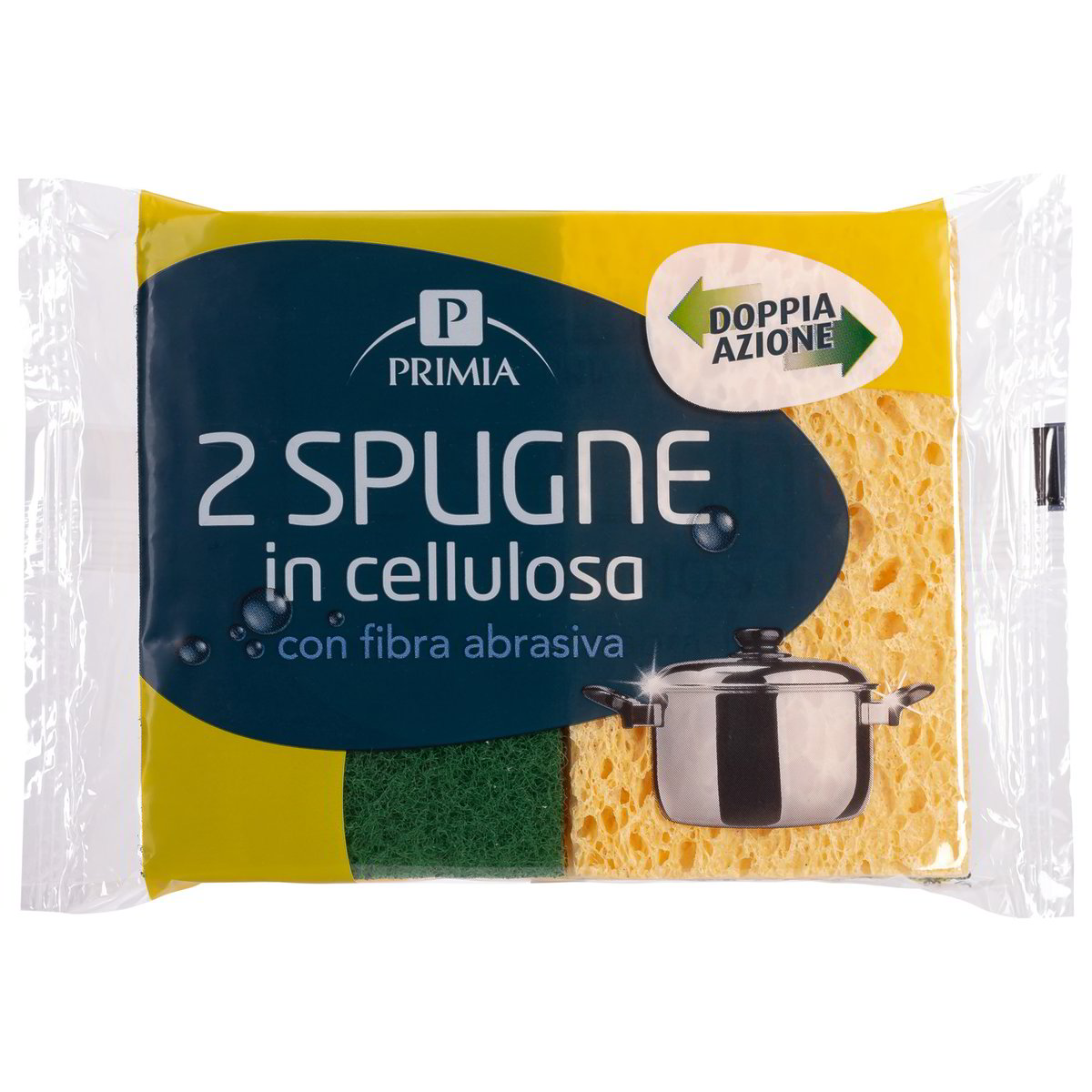 IBXWMNG 5 Spugne Spugne Pop Up - Spugna in Cellulosa Naturale - Super Assorbente per Piatti, Cucina e Bagno - Biodegradabile senza Plastica - Confezione Riciclabile