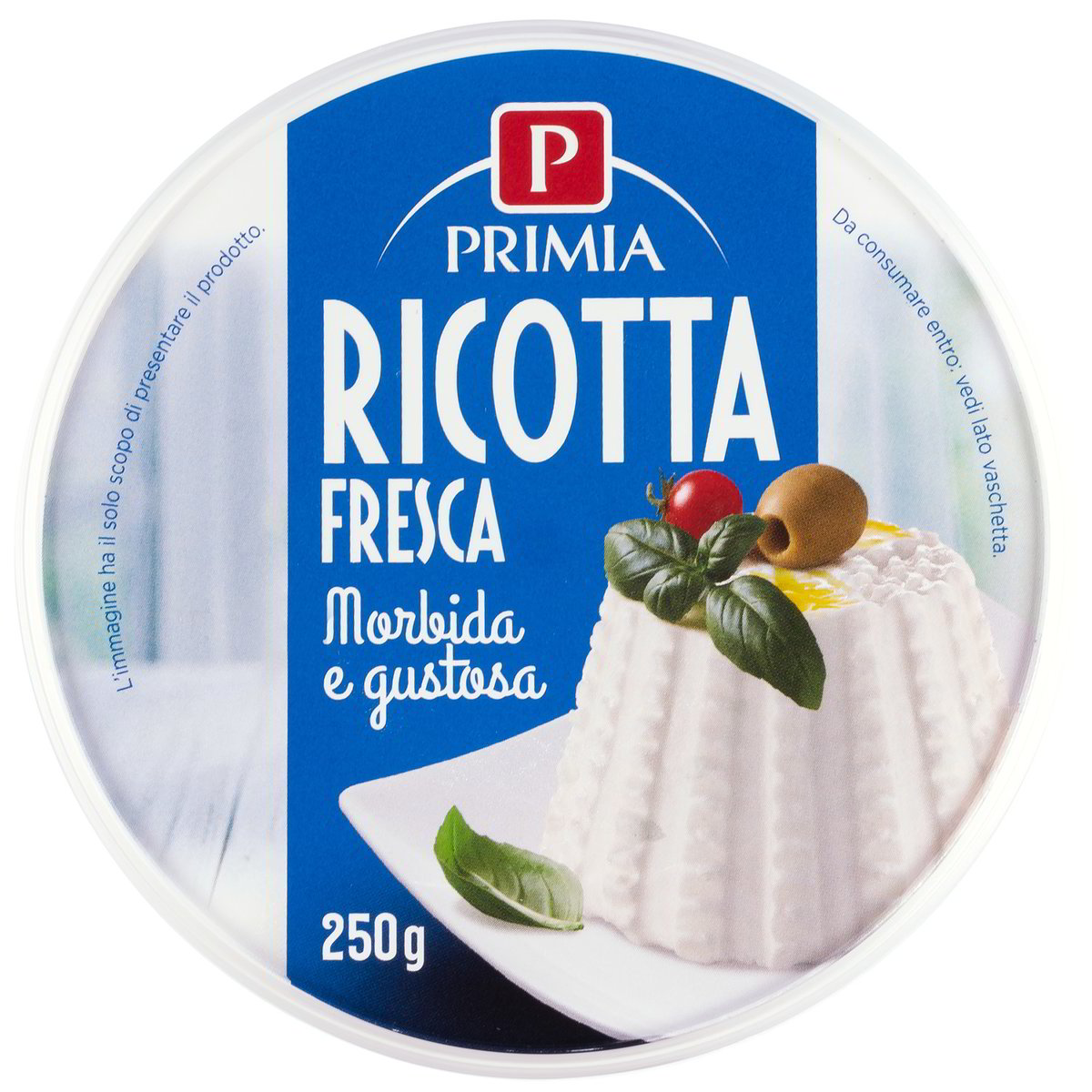 PRIMIA Ricotta 250 GR Senza conservanti aggiunti. - Basko